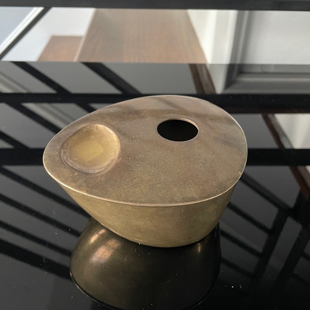 Aesop Brass Oil Burner and Essential Oil Diffuser